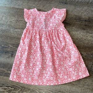 Carter's Pink and White Floral Dress